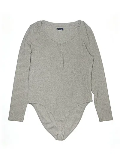 Pre-owned Gap Bodysuit In Gray