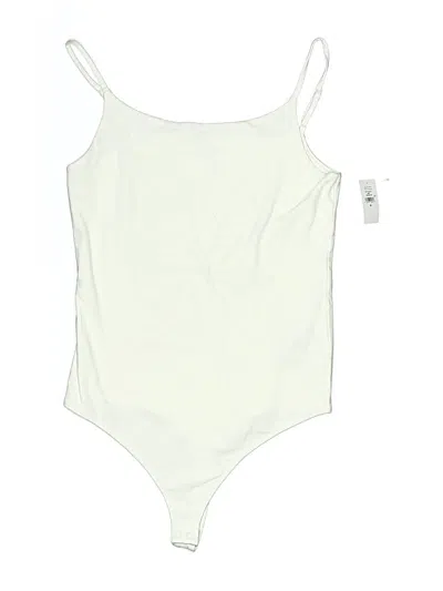 Pre-owned Gap Bodysuit In Ivory