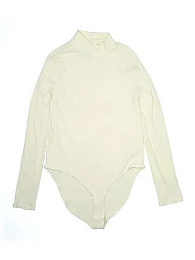 Pre-owned Gap Bodysuit In Ivory