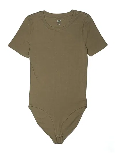 Pre-owned Gap Bodysuit In Tan