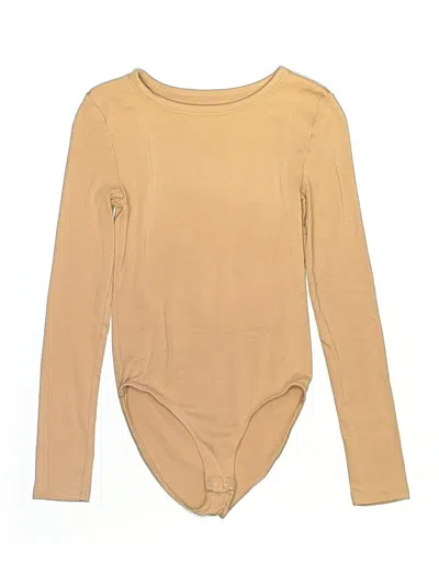 Pre-owned Gap Bodysuit In Tan