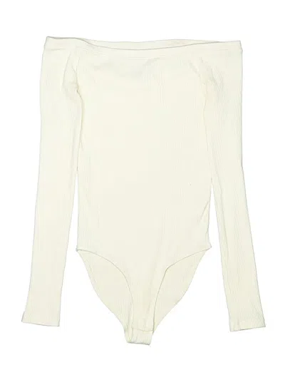 Pre-owned Gap Bodysuit In White
