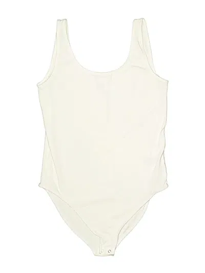 Pre-owned Gap Bodysuit In White