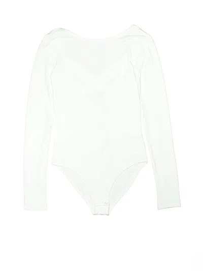 Pre-owned Gap Bodysuit In White