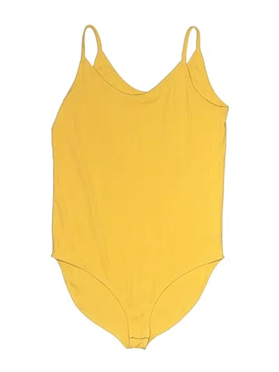 Pre-owned Gap Bodysuit In Yellow