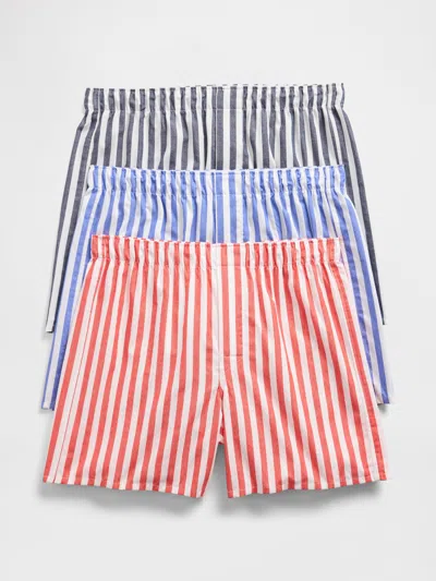 Gap Boxers (3-pack) In Red