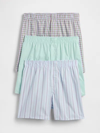 Gap Boxers (3-pack) In Purple