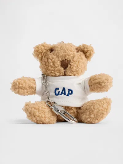 Gap Brannan Bear T-shirt Keychain Charm In Brown