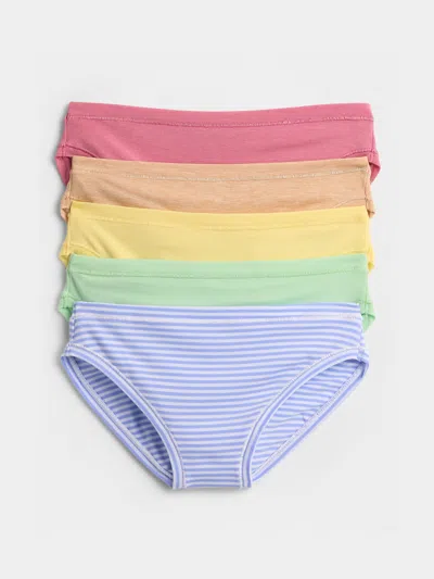 Gap Breathe Bikini (5-pack) In Spring Multi Stripe