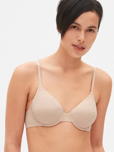 Gap Breathe Favorite Coverage Bra In Rugby Tan