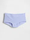 Gap Breathe Shorty In Blue And White Stripe
