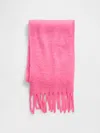 Gap Brushed Fringe Scarf In Pink
