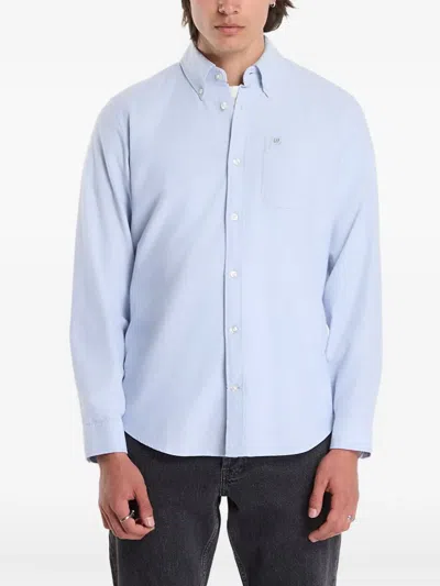 Gap Button-down Oxford Shirt In Blue