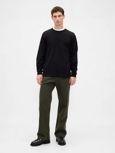 Gap Canvas '90s Loose Carpenter Pants In Green