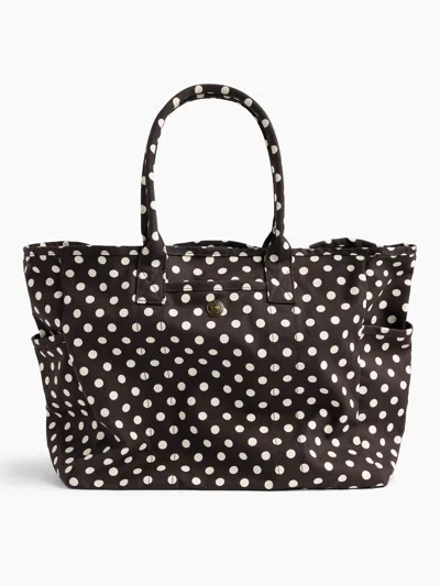 Gap Canvas Favorite Tote In Brown Dot