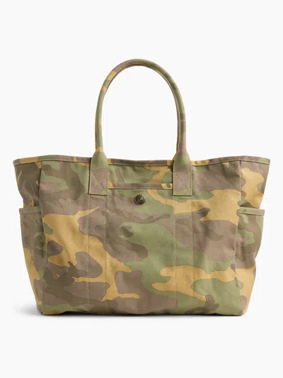 Gap Canvas Favorite Tote In Green Camo
