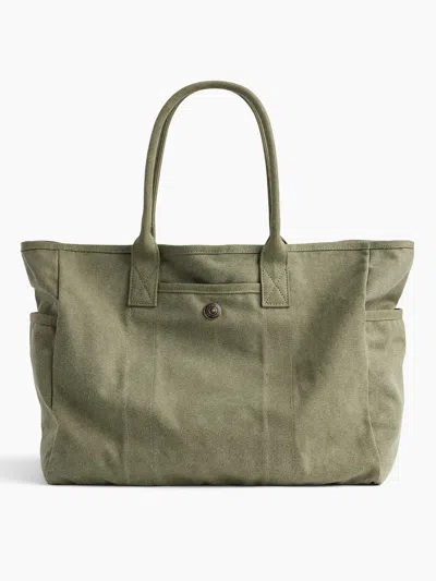 Gap Canvas Favorite Tote In Olive Green