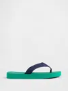 Gap Canvas Platform Flip Flops In Blue