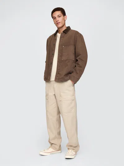 Gap Canvas Utility Pants In Bedrock
