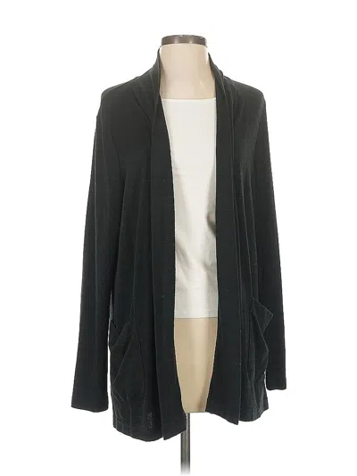 Pre-owned Gap Cardigan Sweater In Black