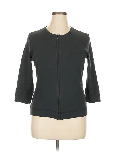 Pre-owned Gap Cardigan Sweater In Black