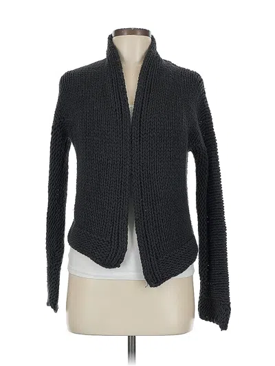 Pre-owned Gap Cardigan Sweater In Black