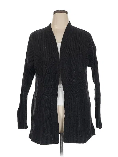 Pre-owned Gap Cardigan Sweater In Black