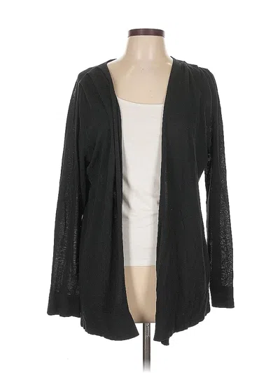 Pre-owned Gap Cardigan Sweater In Black