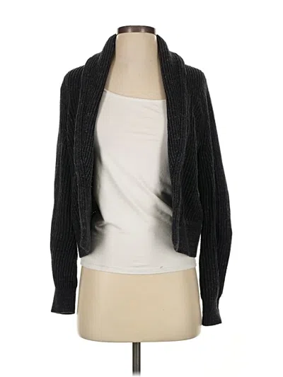 Pre-owned Gap Cardigan Sweater In Black
