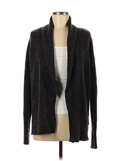 Pre-owned Gap Cardigan Sweater In Black