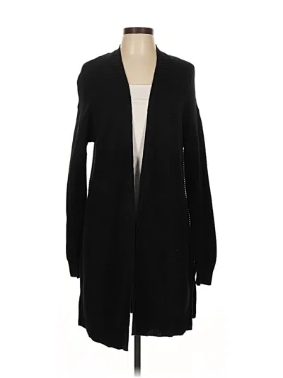 Pre-owned Gap Cardigan Sweater In Black