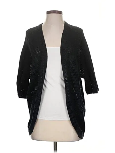 Pre-owned Gap Cardigan Sweater In Black