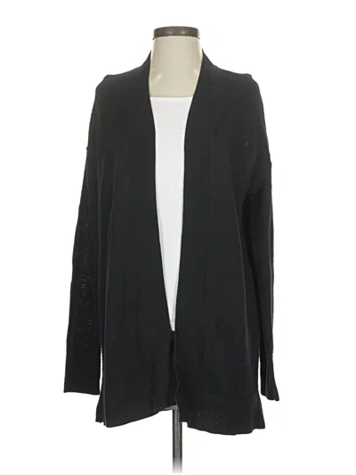 Pre-owned Gap Cardigan Sweater In Black