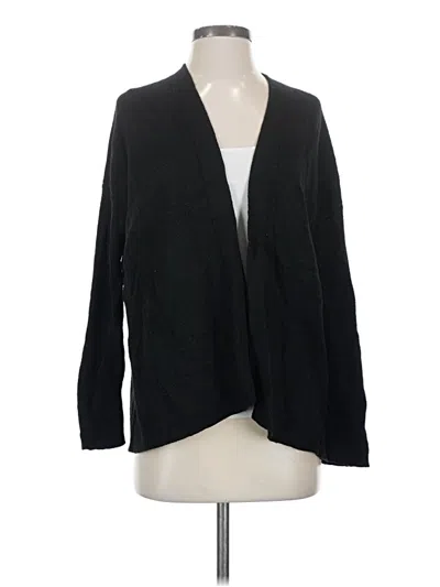 Pre-owned Gap Cardigan Sweater In Black