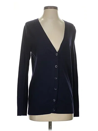 Pre-owned Gap Cardigan Sweater In Black