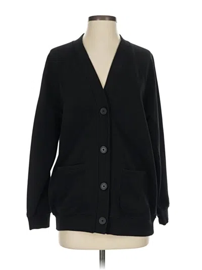 Pre-owned Gap Cardigan Sweater In Black