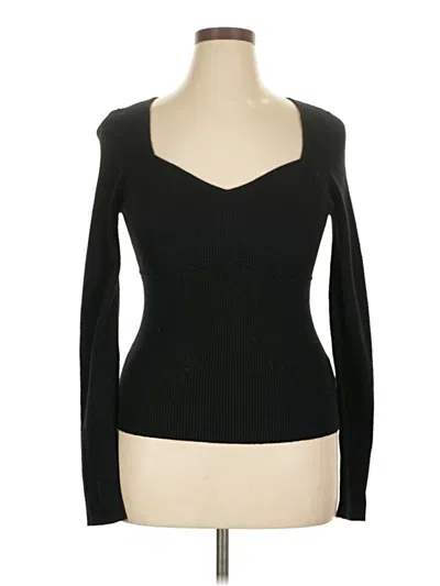 Pre-owned Gap Cardigan Sweater In Black