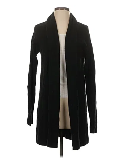 Pre-owned Gap Cardigan Sweater In Black