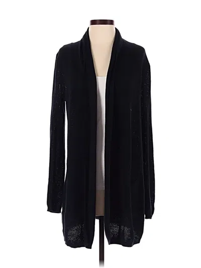 Pre-owned Gap Cardigan Sweater In Black
