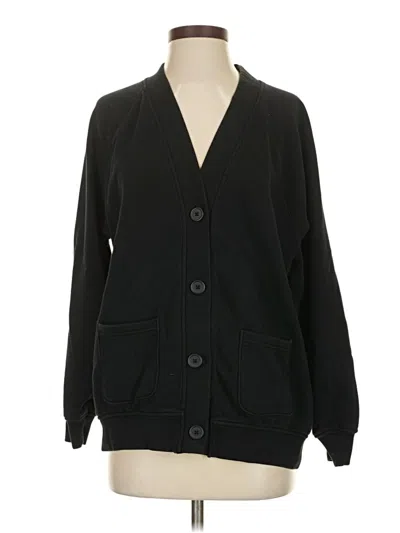 Pre-owned Gap Cardigan Sweater In Black