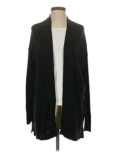 Pre-owned Gap Cardigan Sweater In Black