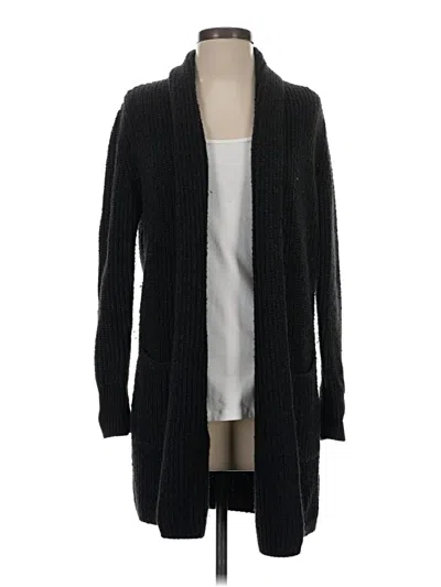 Pre-owned Gap Cardigan Sweater In Black