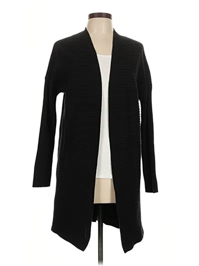 Pre-owned Gap Cardigan Sweater In Black