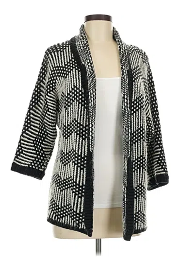 Pre-owned Gap Cardigan Sweater In Black