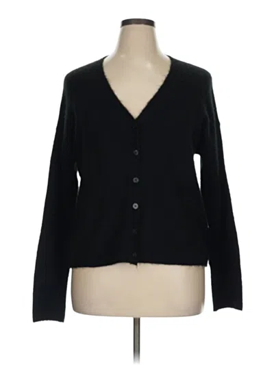 Pre-owned Gap Cardigan Sweater In Black