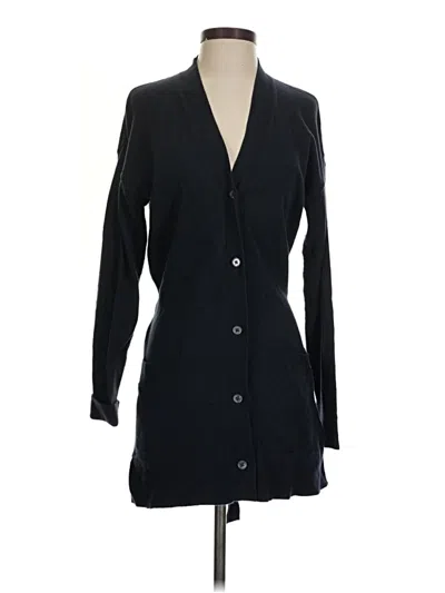 Pre-owned Gap Cardigan Sweater In Black