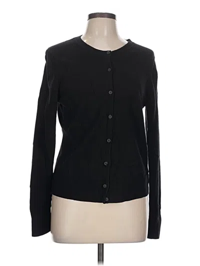 Pre-owned Gap Cardigan Sweater In Black