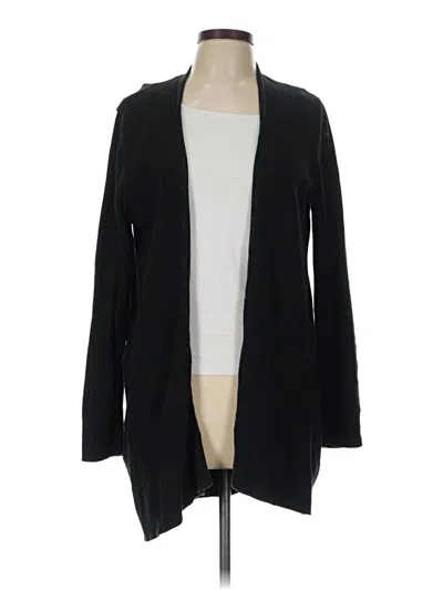 Pre-owned Gap Cardigan Sweater In Black