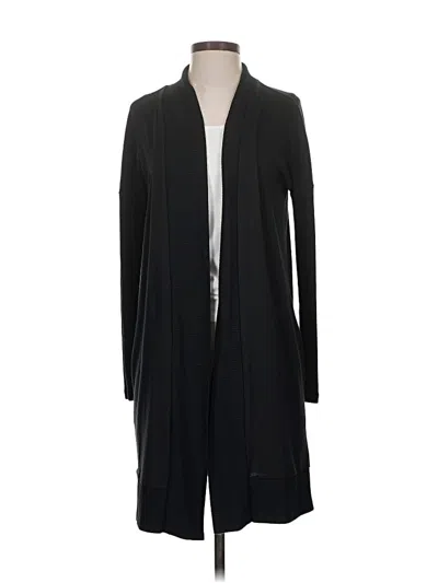 Pre-owned Gap Cardigan Sweater In Black