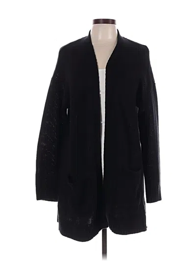 Pre-owned Gap Cardigan Sweater In Black